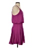 Milly Solid Purple Cocktail Dress Size 2 - photo 4
