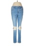 American Eagle Outfitters Color Block Blue Jeans Size 8 - photo 1