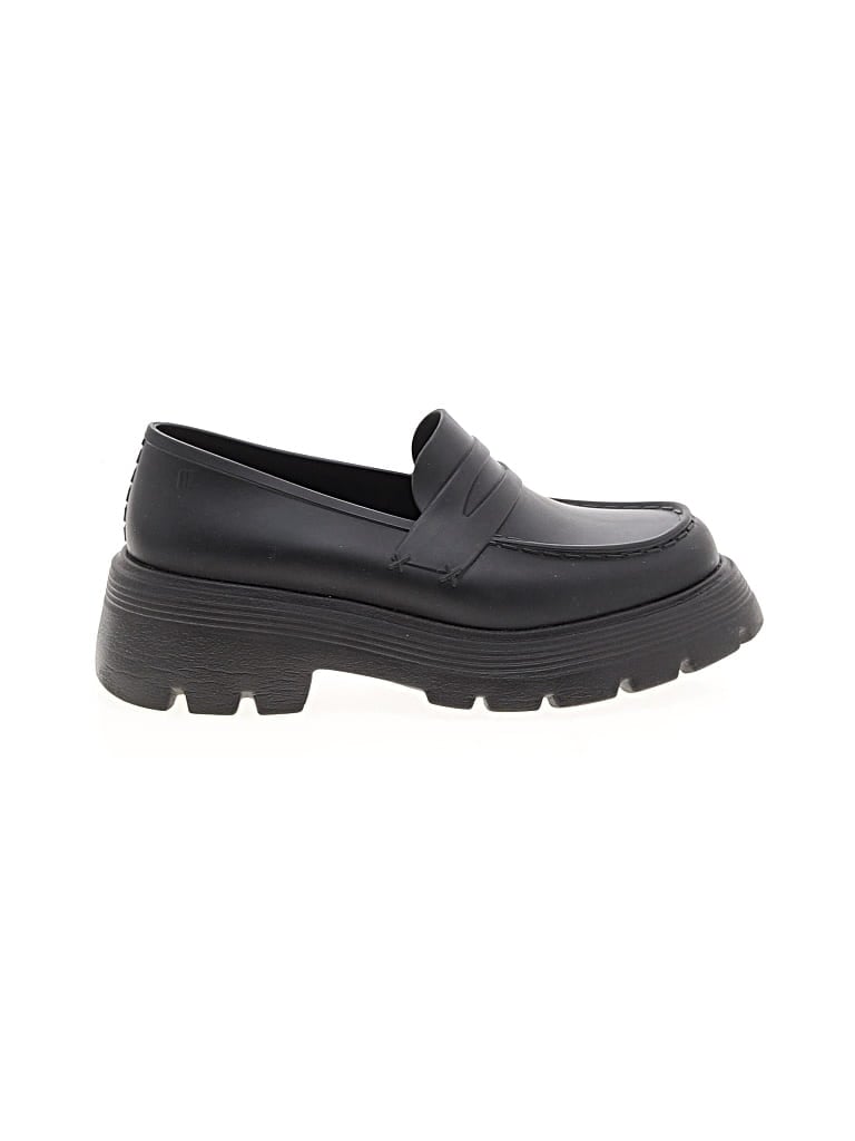 Pre-owned Melissa Flats In Black