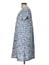Chico's 100% Polyester Stripes Blue Casual Dress Size Lg (2) - photo 5