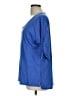 Talbots Outlet Blue 3/4 Sleeve Top Size L - photo 5