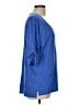 Talbots Outlet Blue 3/4 Sleeve Top Size L - photo 4