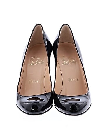 Christian Louboutin Patent Leather 85mm Pumps (view 2)