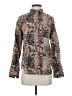 J.Crew Animal Print Gold Long Sleeve Blouse Size S - photo 1