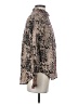J.Crew Animal Print Gold Long Sleeve Blouse Size S - photo 4