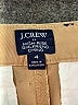J.Crew Factory Store Hearts Brown Khakis Size 4 - photo 7