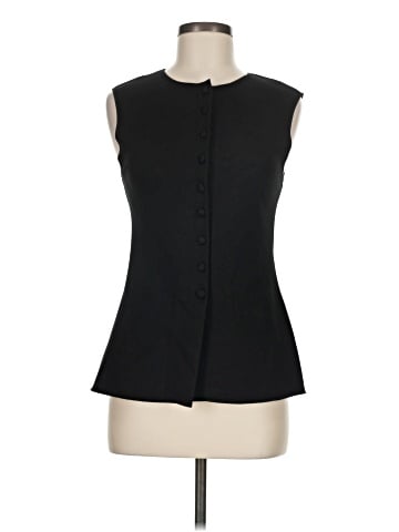 Zara Sleeveless Button-Down Shirt (view 1)