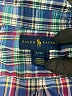 Ralph Lauren 100% Cotton Plaid Blue Long Sleeve Button-Down Shirt Size 3T - photo 3