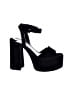 Miu Miu Black Velvet Platform Sandals Size EU 40 1/2 - photo 1
