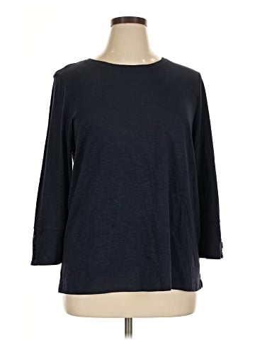 Chico's 3/4 Sleeve T-Shirt (view 1)