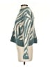 Zara Animal Print Teal Pullover Sweater Size S - photo 5