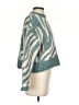 Zara Animal Print Teal Pullover Sweater Size S - photo 4