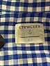 Crewcuts 100% Cotton Checkered-gingham Blue Long Sleeve Button-Down Shirt Size 6 - 7 - photo 3
