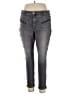 Express Solid Gray Jeans Size 16R - photo 1