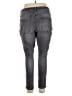Express Solid Gray Jeans Size 16R - photo 2