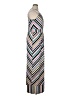 Roz & Ali Chevron-herringbone Silver Cocktail Dress Size XL - photo 4