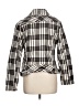 Oleg Cassini Houndstooth Ivory Jacket Size L - photo 2