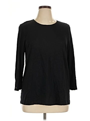 Chico's 3/4 Sleeve T-Shirt (view 1)