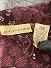 Apostrophe 100% Polyester Animal Print Burgundy Long Sleeve Blouse Size 22 - photo 7