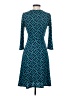 41Hawthorn Argyle Teal Casual Dress Size S - photo 2