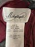 Michaelangelo 100% Polyester Solid Burgundy Casual Dress Size 22 - photo 4