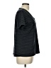 Anvil Stripes Black Short Sleeve T-Shirt Size L - photo 4