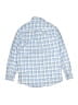 Vineyard Vines Performance Checkered-gingham Blue Long Sleeve Button-Down Shirt Size 8 - 10 - photo 2