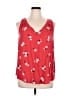 Old Navy 100% Rayon Red Tank Top Size XL - photo 1