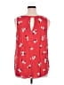 Old Navy 100% Rayon Red Tank Top Size XL - photo 2