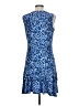 MICHAEL Michael Kors Animal Print Blue Cocktail Dress Size L - photo 2
