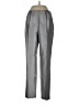 Talbots 100% Silk Metallic Gray Silk Pants Size 10 - photo 1
