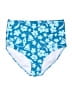 BLOOMCHIC Print Blue Swimsuit Bottoms Size 15 - photo 1