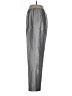 Talbots 100% Silk Metallic Gray Silk Pants Size 10 - photo 5