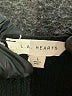 LA Hearts Solid Black Cocktail Dress Size L - photo 4
