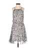 Aqua Animal Print Ivory Casual Dress Size S - photo 1