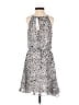 Aqua Animal Print Ivory Casual Dress Size S - photo 2