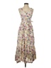 CeCe Floral Ivory Casual Dress Size 0 - photo 1