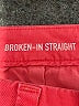 Gap Solid Red Casual Pants Size 2 - photo 7