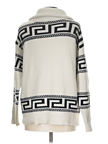 Aqua Pullover Sweater (view 2)