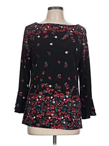 Charter Club 3/4 Sleeve Blouse (view 1)