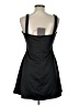Nine West Solid Black Gray Cocktail Dress Size L - photo 2