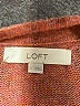 Ann Taylor LOFT Argyle Orange Pullover Sweater Size L - photo 7