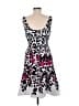 Nine West Print Pink Cocktail Dress Size 8 - photo 2