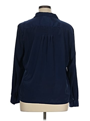 Worthington Long Sleeve Blouse (view 2)