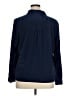 Worthington 100% Polyester Blue Long Sleeve Blouse Size 16 - photo 2