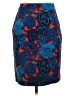Ann Taylor Print Blue Formal Skirt Size 0 - photo 1