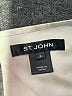 St. John Tan Sleeveless Silk Top Size 6 - photo 7