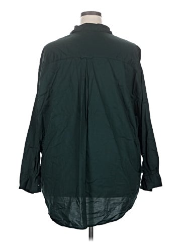 Old Navy 3/4 Sleeve Button-Down Shirt (view 2)