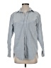Frank & Eileen Solid Gray Long Sleeve Button-Down Shirt Size XS - photo 1