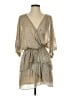 IRO Metallic Gold Cocktail Dress Size EU (FR) 34 / US 2 - photo 1